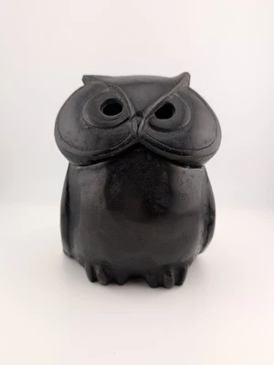 Quemador de incienso japonés fundido a mano “OWL” RARO MCM hecho para Lord & Taylor Foto 1 de 4