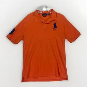 Polo Ralph Lauren Hemd Erwachsene XL ORANGE Polo Big Pony Nummer Drei Golf Freizeit - Bild 1 von 7