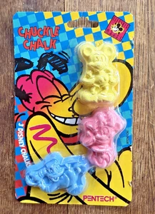 Vintage 1992 Pentech Disney Chuckle Chalk en paquete original - Imagen 1 de 3