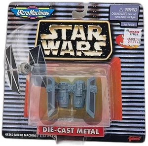 Micro Machines Star Wars TIE Bomber Die Cast Metal Galoob 66260 1997 Sealed - Picture 1 of 9