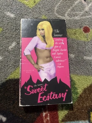 Sweet Ecstasy ( VHS B&W 1962 ) Starring Elke Sommer - Christian Pezey - Image 1 of 4