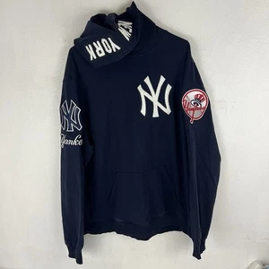 New York Yankees ProStandard Midnight Navy Team Logo Mens 3XL Pullover Hoodie - Picture 1 of 5