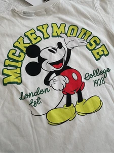 NWT Zara Disney Mickey Mouse Shirt size 6 Years - Picture 1 of 4