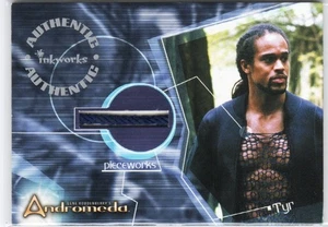 Andromeda Season 1 Pieceworks Costume Card PW3 Keith Hamilton Cobb Tyr Anasazi - Picture 1 of 3