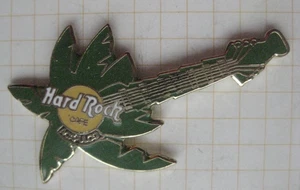 HARD ROCK CAFE ACAPULCO GREEN PALM TREE 6 STRING GUITAR ...... HRC Pin (260j) - Picture 1 of 1