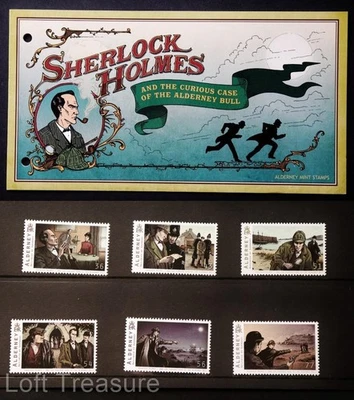 Alderney Stamps: "Sherlock Holmes" Presentation Pack 2009 - Image 1 of 4