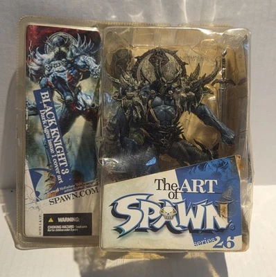 Фигурка The Art of Spawn серия 26 Black Knight 3 Dark Ages McFarlane 2004 НОВАЯ - Изображение 1 из 4
