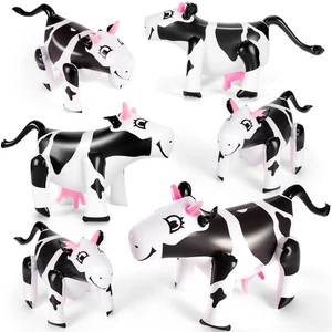 Inflatable Farm Cows 20", 6pcs Blow up Animals for Kids Farm Birthday, Rodeo ... - Picture 1 of 6