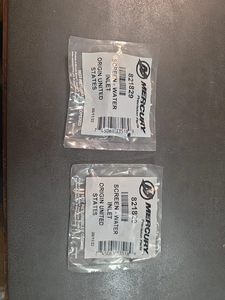 Mercury Quicksilver Water Inlet Screen 821829 T003