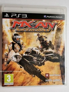 jeu MX vs ATV SUPERCROSS sur PLAYSTATION 3 francais PS3 course moto quad COMPLET - Imagen 1 de 3
