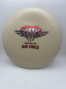 2016 XXL Air Force Glow KC Pro Aviar 175g!!! innova disc golf U.S.A. Flag/red - Picture 1 of 9