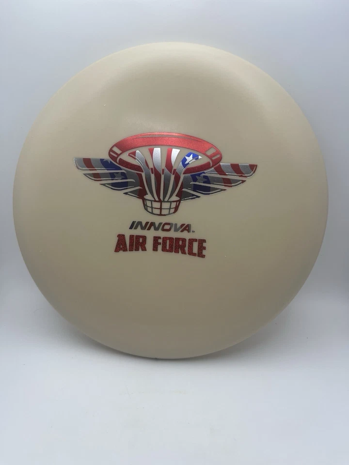 2016 XXL Air Force Glow KC Pro Aviar 175g!!!  innova disc golf U.S.A. Flag/red - Image 1 of 4