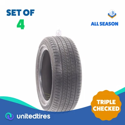 Set of (4) Used 205/55R16 Yokohama YK740 GTX 91H - 7-8/32 - Image 1 of 4