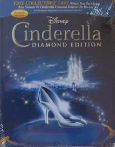 CINDERELLA COLLECTIBLE STEELBOOK CASE ONLY NEW - Imagen 1 de 1