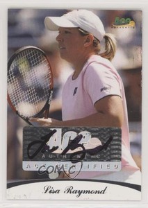 2010 Ace Authentic Auto /85 Lisa Raymond #71 Auto