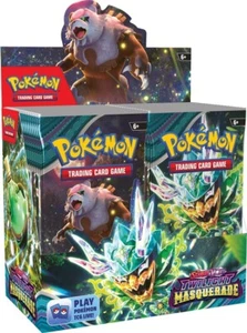 POKEMON SCARLET & VIOLET TWILIGHT MASQUERADE BOOSTER 6 BOX CASE BLOWOUT CARDS - Picture 1 of 2