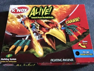 Knex Alive Fighting Phoenix, Fantastic Beasts to Build To Life New Sealed!    A4 - Image 1 of 3