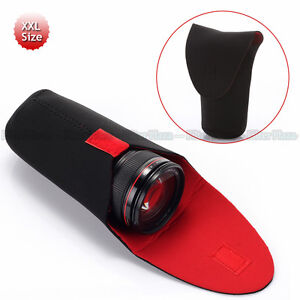 Neoprene Waterproof DSLR Camera Lens Soft Protector Pouch Bag Case Cover XXL 2XL
