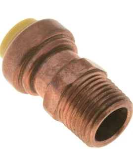 Premier 786240 Push-Fit Male Adapter, 1 In. X 3/4 In. Mpt., Lead Free - Picture 1 of 2