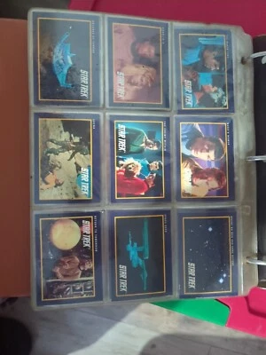 Tarjetas coleccionables de Star Trek ~ en su mayoría 1991 ~ como se muestra en las fotos ~ 100+ en su mayoría casi como nuevas Foto 1 de 4