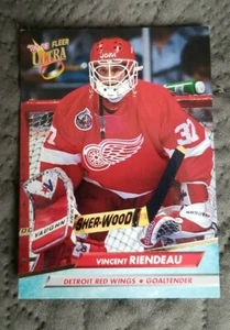 1992-93 Ultra #288 Vincent Riendeau - Detroit Red Wings - Picture 1 of 2