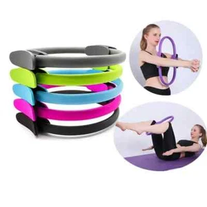 1 Stück Yoga Fitness Ring Kreis Pilates für Frauen Körpertraining Gym Power Twister - Bild 1 von 22
