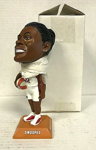 2001 SGA Houston Comets Sheryl Swoopes Bobblehead WNBA NIB Cover