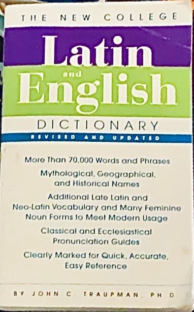 The New College Latin and English Dictionary Revised & Updated - Image 1 of 1