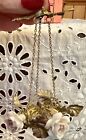 Antique RARE Miniature Hanging Chandelier To Display In Doll House Or Room Box