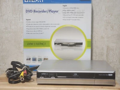 Reproductor Grabador de DVD Lite On LiteON LVW-1107HC1 DVD+R/RW MP3 MPEG-4 WMA Sin Control Foto 1 de 4