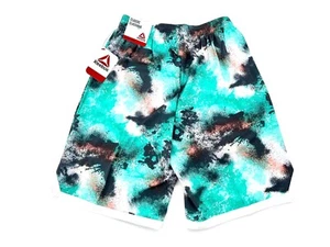 Boy's Reebok Classic Spray Short Green Size XL (14/16) - Picture 1 of 5