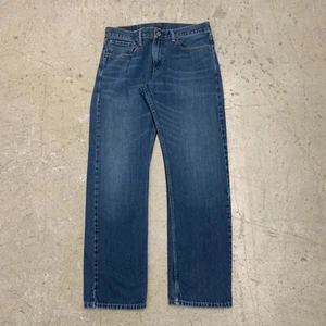 Levis Jeans 32x31 Blue Pants 514 Straight Faded Cotton Work Denim Tag 33x32 - Picture 1 of 16