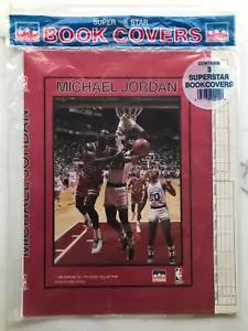 1988 NBA Michael Jordan Starline Book Covers Magic Johnson Larry Bird Neu Vintage - Bild 1 von 3