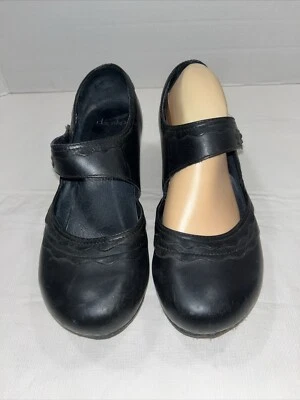 Zuecos profesionales Mary Jane de cuero marrón para mujer Dansko talla 41 Foto 1 de 4