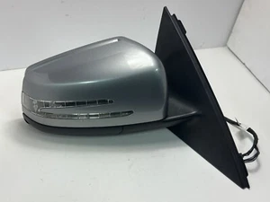 2012-2014 MERCEDES C250 GRAY RIGHT PASSENGER SIDE MIRROR W/TURN SIGNAL OEM M485 - Picture 1 of 16