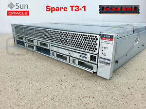 Sun Oracle Sparc T3-1 1x 527-1411-01 1,65Ghz 16GB RAM 2x1200W 6xFan Server 