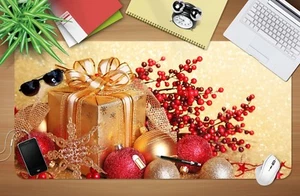 3D Exquisite Christmas Gift Box  7 Non-slip Office Desk Mouse Mat Game - Picture 1 of 7