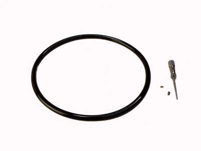 NUEVO Collar de eternidad de bloqueo de acero inoxidable negro brillante de 6 mm Foto 1 de 3