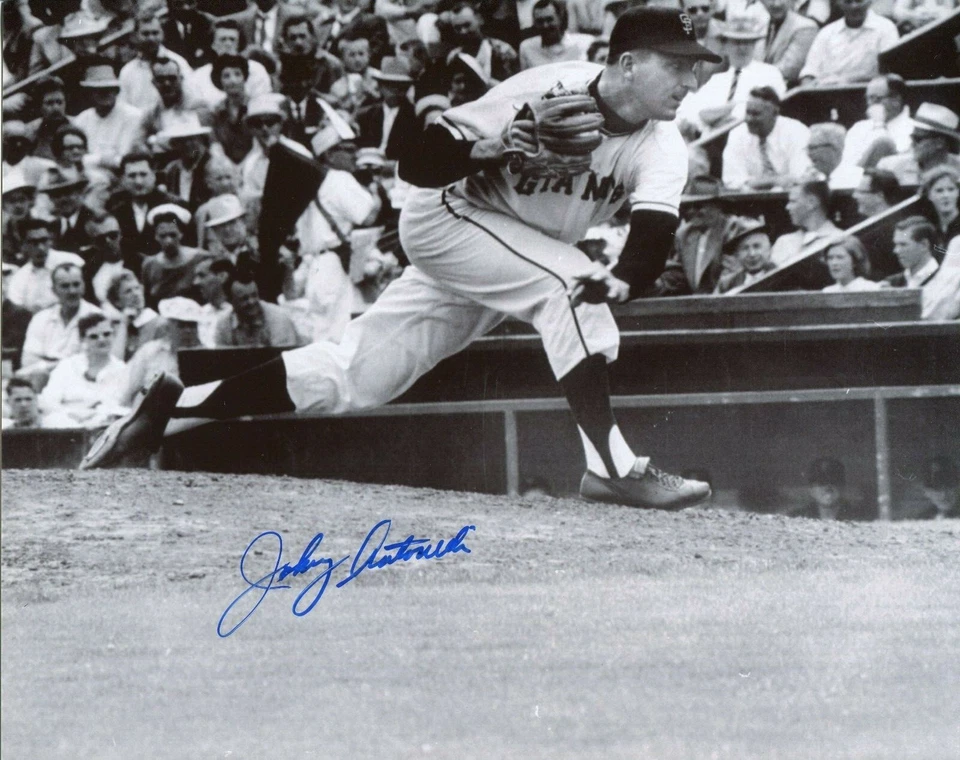 Johnny Antonelli NY Giants ace signed 8x10 photo autograph not JSA PSA BSA - Image 1 of 1