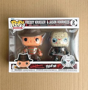 Funko Pop Freddy Krueger & Jason Voorhees Paquete de 2 + Protector Gratis - Imagen 1 de 6