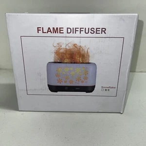 NEVYID Diffusor für ätherische Öle, 24V Ultraschall Original Flamme weiß - Bild 1 von 5