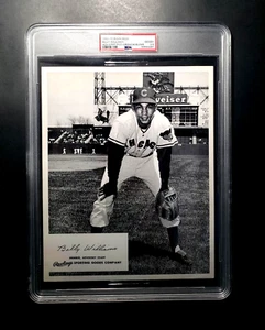 1950-70 RAWLINGS PREMIUM STAFF PHOTOS - BILLY WILLIAMS - PSA 2.5 - POP 1 OF 2 - Picture 1 of 2
