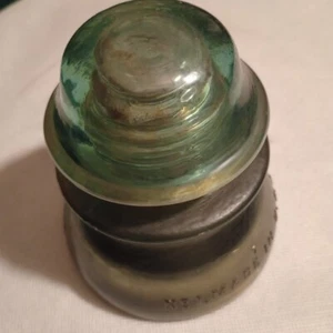 Whitall Tatum Co. No. 1 aislante Aqua/Smoked #7 hecho en EE. UU. - Imagen 1 de 7
