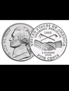 2004 P Jefferson Nickel Peace Medal U.S. Mint Coin Westward Journey 5 cents - Picture 1 of 3