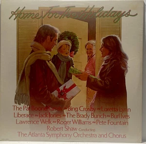 "Home For The Holidays" SEALED OLD STOCK LP OOP 1978 Family Values Nostalgia - Picture 1 of 6