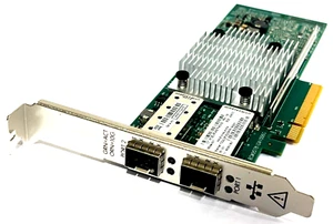 HP 530SFP+ 10GB 10GBe Adattatore Ethernet PCIe DUAL PORT SFP+ 656244-001 652501-001 - Foto 1 di 6