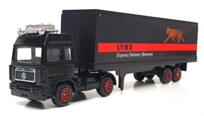 Corgi 1/64 Scale Diecast 11823 - Seddon Atkinson Truck & Trailer "Lynx" - Black - Image 1 of 4