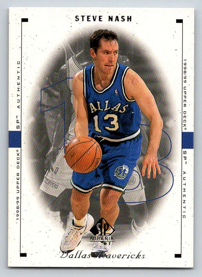 1998-99 SP Authentic #27 Steve Nash (ref 219998) - Image 1 of 2