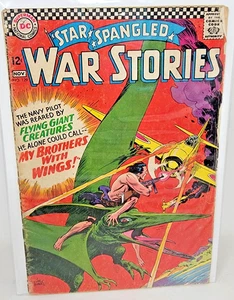 STAR SPANGLED WAR STORIES #129 1966 DC 3.0 Silver Age Dinosaur Joe Kubert Cover - Picture 1 of 1