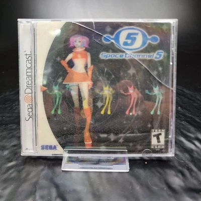 Sega Dreamcast Space Channel 5 Case+Manual Only NO GAME OEM Replacement Art ✅ - Image 1 of 4